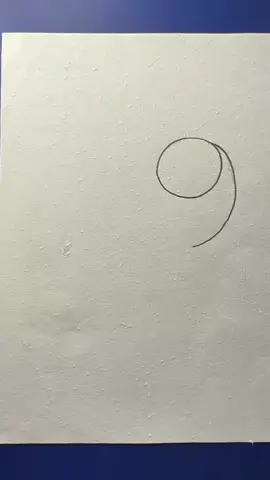 How to draw a elephant with number 9