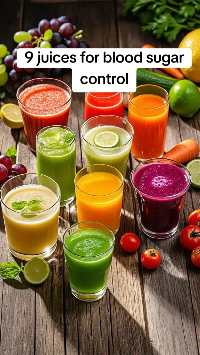 9 juices for blood sugar control #health #juices #foruyou #fyp #uktiktok🇬🇧uk 