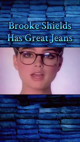 For people who have a lot of tears and no real reason to cry 😢 Brooke Shields Calvin Klein jeans commercial