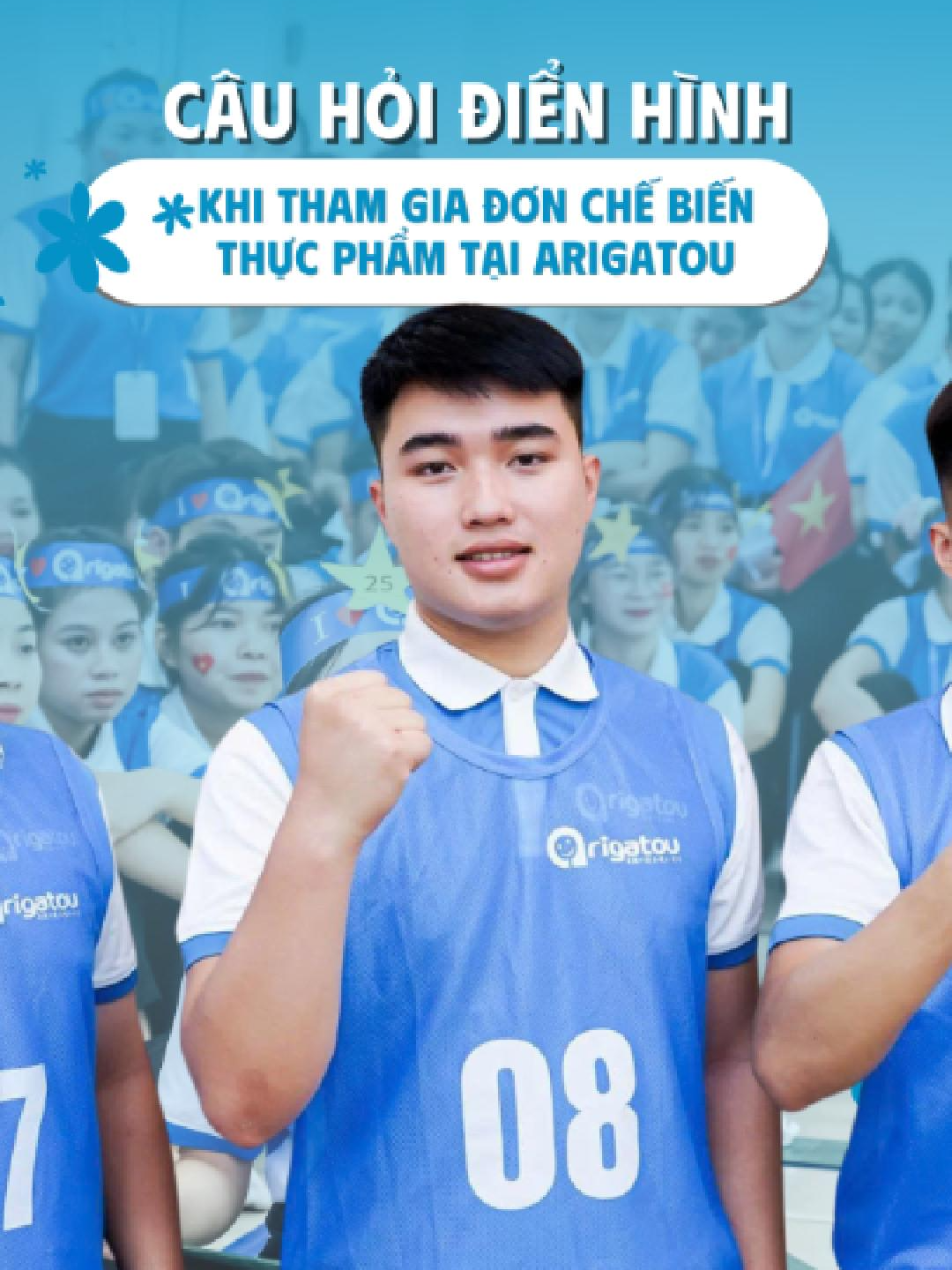 Những câu hỏi tiêu biểu về điều kiện tham gia đơn chế biến thực phẩm nữ tại Arigatou #xuatkhaulaodong #xuatkhaulaodongnhat #japan #nhatban #arigatou #fypシ゚viral🖤tiktok