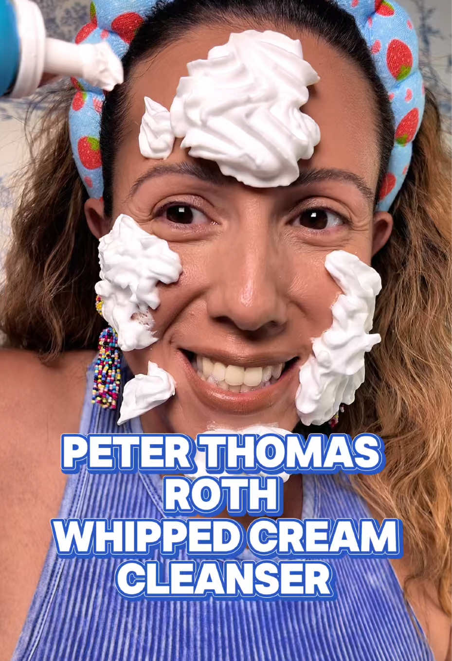 Replying to @Dominic The Peter Thomas Roth Water Drench Whipped Cream Cleanser transforms from a whipped cloud to a creamy lather that melts away makeup, dirt, and oil—without stripping your skin makeup remover & cleanser !  #WhippedCreamCleanser #makeupremover  #Skincare #MakeupHacks #ptr @Peter Thomas Roth Labs  