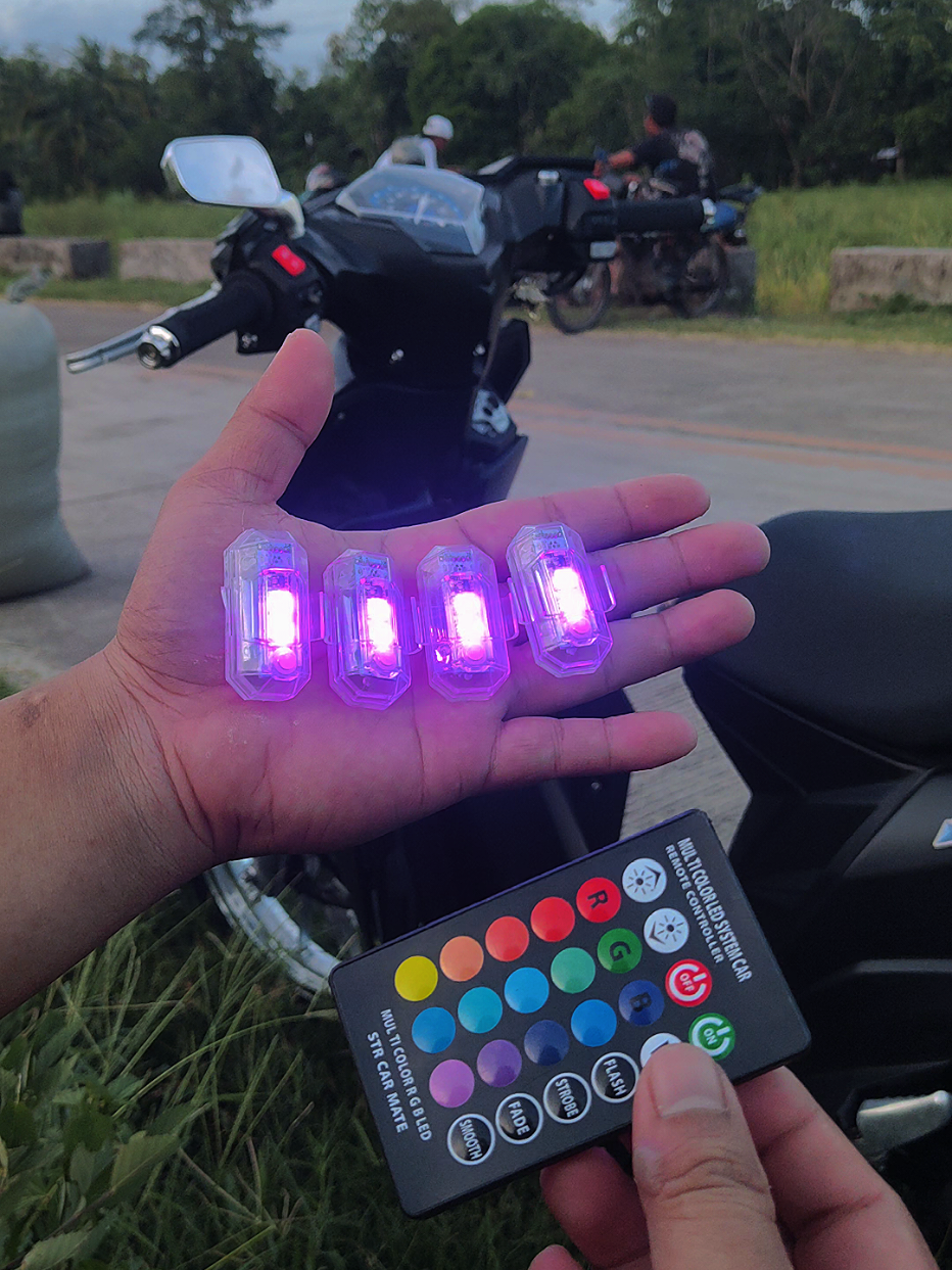 strobe light dagdag detalye✨ #strobelights #underglowlights #miom3 #lightings #remotecontrollights 