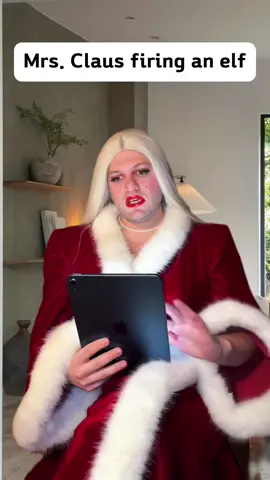 Mrs. Claus is running the North Pole like the mob! You’ll have to wait until next year to find out what happens next! 💋🎄🎁❤️‍🔥 #mrsclaus #christmas2024 #holidayseason #comedy #fyp