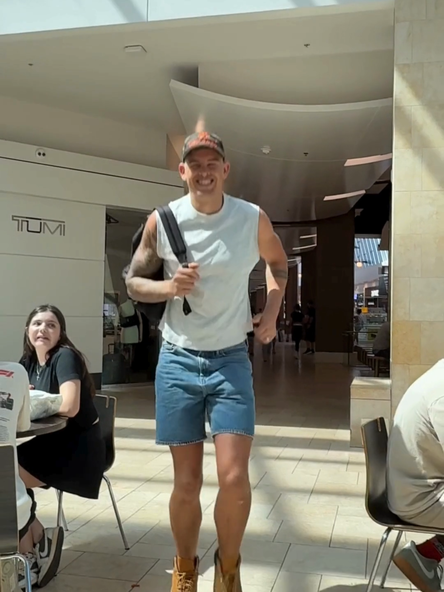 My husband before vs after he sees me in public 😂