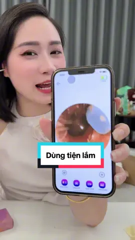 Lấy ráy tai chưa bao giờ đơn giảm thế #xuhuong #layraytai #layraytaicocamera 