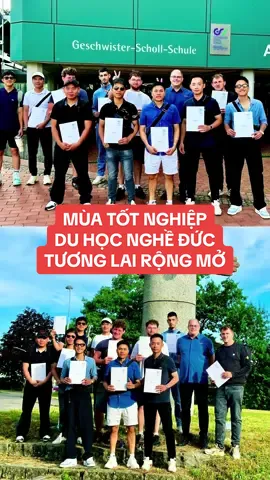 Mùa tốt nghiệp du học nghề Đức đã tới. Các bạn cùng xem những hình ảnh đẹp về các buổi lễ tốt nghiệp của học sinh trung tâm CMMB Việt Nam nhé. Tương lai rộng mở ở phía trước chúc các bạn thành công. #duhocsinhduc🇩🇪🇻🇳 #duhocduc #duhoc #duhocsinh #duhocngheduc #hoctiengduc #duongcmmb @CMMB Việt Nam 