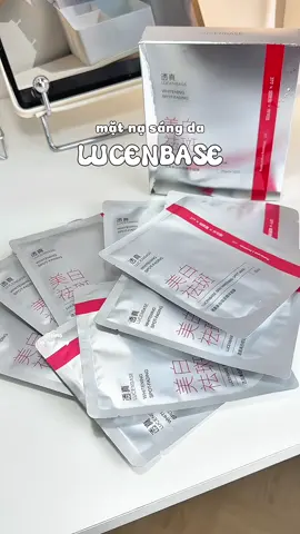 Em mask Lucenbase hỗ trợ sáng da tui siu muê gần đây @LucenBase.Vn 🧏🏻‍♀️🌟 #lucenbase #lucenbase377 #mask #skincare #matnasangda #reviewlamdep #chamsocda #unboxing #bimbriviu #muataitiktok #fyp #xuhuong #viral 