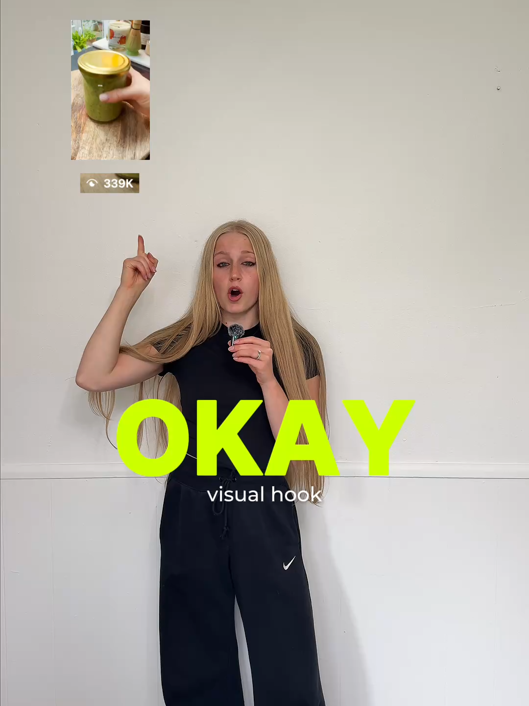 Bad Good Great Visual Hooks 👀 Follow for more no BS social media marketing education ✅