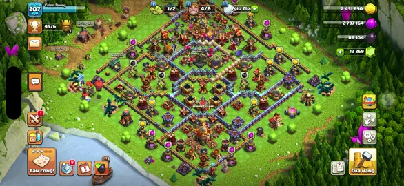 Tập tành combo mới 😅#clashofclans #coc