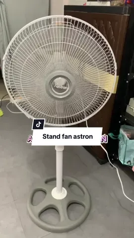 Astron standfan olympus 16” my stock na mga beshy 🤩 Tahimik pero malakas ang hangin #astronstandfan #affordablefan #standfan #electricfanastron #astron 