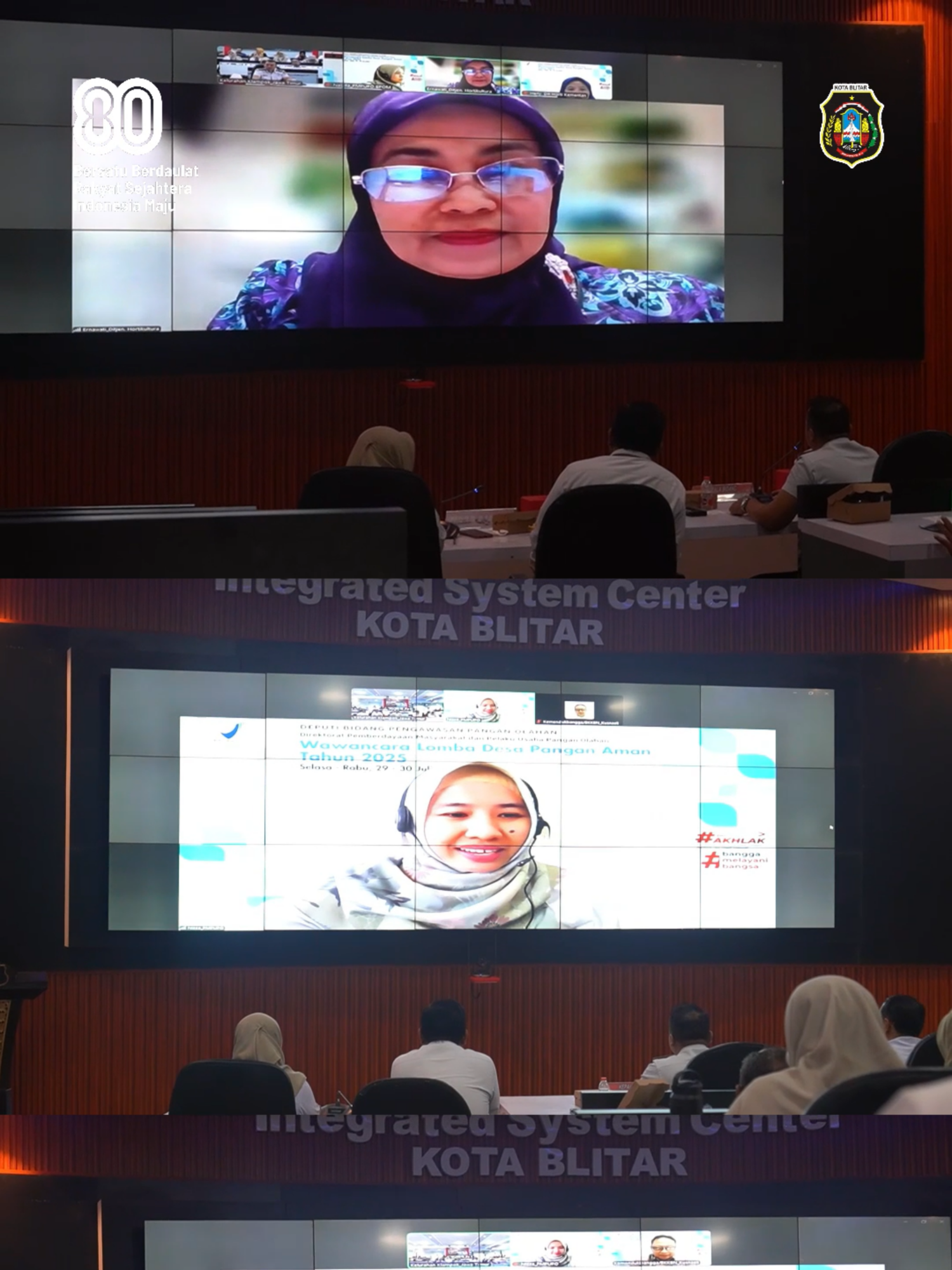 Masuk 5 Besar Lomba Kelurahan Pangan Aman 2025, Kelurahan Klampok Optimis Wakili Kota Blitar Raih Prestasi Terbaik #DulurKotaBlitar, Berdasarkan penilaian yang dilakukan secara virtual di Ruang ISC Kota Blitar, Rabu (30/07) Kelurahan Klampok, Kecamatan Sananwetan yang berhasil masuk lima besar Lomba Desa/Kelurahan Pangan Aman 2025. Capaian ini bukan hasil instan, tapi berkat komitmen dan sinergi lintas instansi sejak 2024. Kelurahan Klampok menjalankan program pangan aman dengan membentuk tim khusus dan 35 kader keamanan pangan yang aktif di lapangan. Salah satu inovasi yang diapresiasi dewan juri adalah trobosan unik bertajuk Surel Cinta Pak Masur Asik Sae atau Surat rekomendasi LILA calon pengantin wanita - Pemberian olahan katuk mama menyusui lancar Asi Ekslusif - Sertifikat Asi Ekslusif, yang terbukti menurunkan angka stunting sejak 2023. Program ini menyasar calon pengantin dan ibu menyusui dengan pendekatan gizi, edukasi, hingga pemberian makanan tambahan. E-mail : pemkot@blitarkota.go.id Telp/Faks : (0342) 801171 Twitter : @pemkotablitar Facebook : @PemkotaBlitar Instagram : @PemkotBlitar Tiktok : @PemkotBlitar Youtube :@PemkotBlitar Website : www.blitarkota.go.id #BlitarSantunAmanahExcellent #BlitarSemakinSAE #KotaBlitarSAE #MasIBBINSAE #MbaELIMSAE #BlitarSAEBersamaMasIbbinMbElim