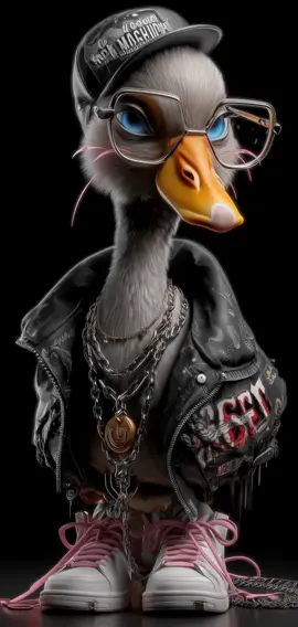 #livewallpaper #duck #goose #explore #fy #gangsta #thuglife #thug #lockscreen #animation #animated #aivideo