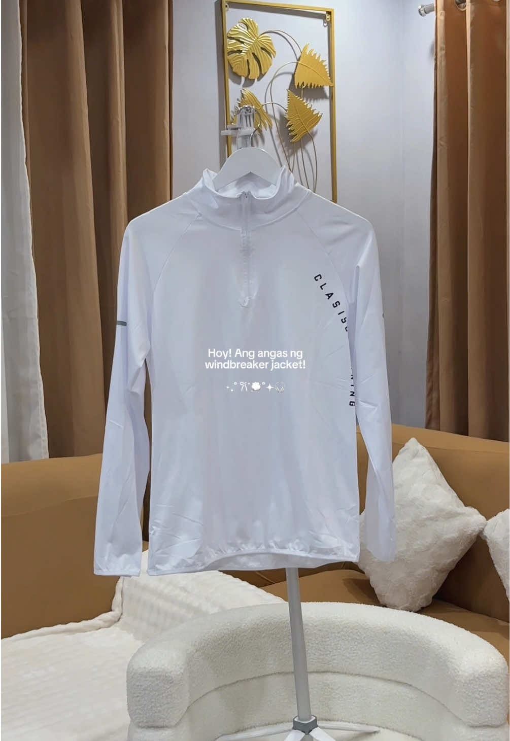 Windbreaker Jacket for running, sports, and any activities with reflector! ✨ #windbreaker #runningjacket #windbreakerjacket #menswear #fyp #foryou 
