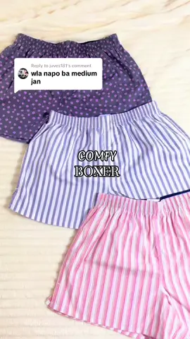 Replying to @juves181 Meron po dito medium size available. 🥰 #womenboxershorts #boxers #huga  #fyp #affiliatemarketing 