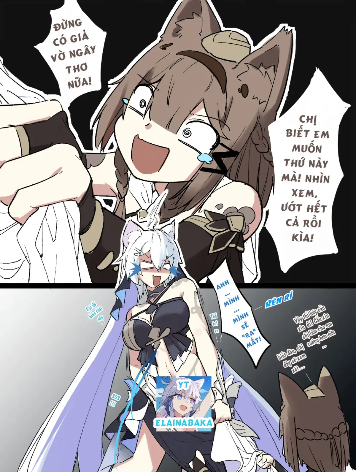 Hả cái j ra cơ🐧 Cre: Elainabaka #kiana #pardofelis #honkaiimpact3rd 