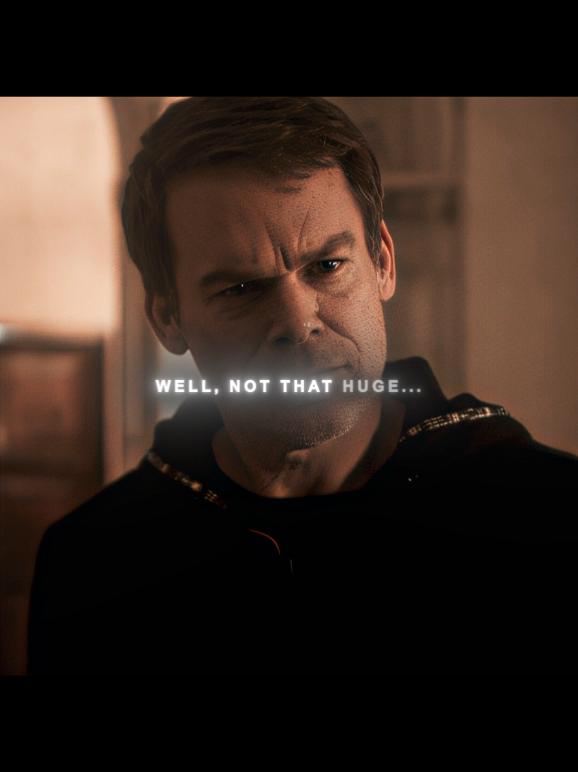 That lil man is NOT huge 😭🔥 // #DexterResurrectionEdit #dexter #dextermorgan #dexteredit #serialkilleredit #funnyedit #tvshowedit #pinguiny 