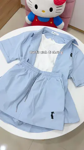 Set xinh quá tr lun nè 🐰 #setdoxinh #setdonu #reviewquanao #setdodichoi #embehan04 #muataitiktok 