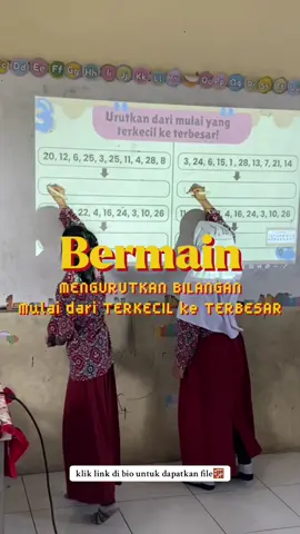 Bermain Bilangan “Mengurutkan Bilangan dari Terkecil ke Terbesar”🤩 || MTK Kelas 2 SD BAB 1 KurMer. #mtkkelas2sd #mengurutkanbilangan #bilangan #gameseru #belajarsambilbermain #mtk 
