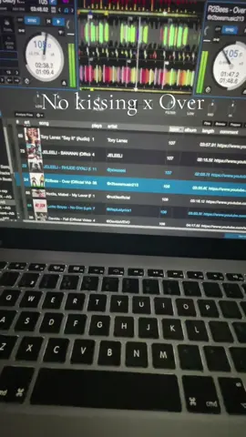 No kissing x Over #CapCut #afrobeats #r2bees #serato #dj #africantiktok 