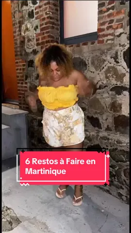 « Tu cherches où bien manger en Martinique ? Voici mes 6 adresses testées (et validées 🤤) !  #CuisineCréole #Cuisinedumonde #RestoMartinique #foodies #bonplanvoyage #fyp #foryoupage❤️❤️  @LE SPICE OFFICIEL  @Barrel Créole Street Food 