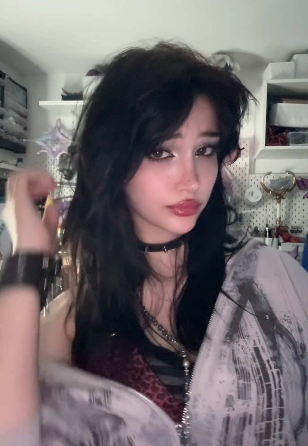 my hair has grown so long #alternative #fyp 