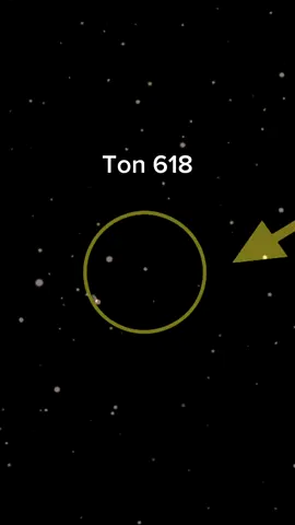 I captured the largest confirmed Black Hole TON 618 using my telescope #space #telescope #astrophotography #blackhole #ton618 