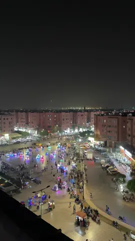 شارع الاحباس مراكش #marrakech  #مغرب #maroc #night 