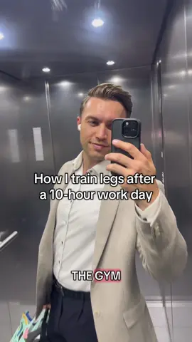 Antwort auf @dodjihotse Save this for your next gym session after work! #corporatelife #GymLife #9to5grind #GymTok #afterworkroutine 