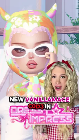 NEW @vanilla ITEM in @Dress To Impress on ROBLOX THIS WEEKEND!! 🙈❤️🙏🏼 