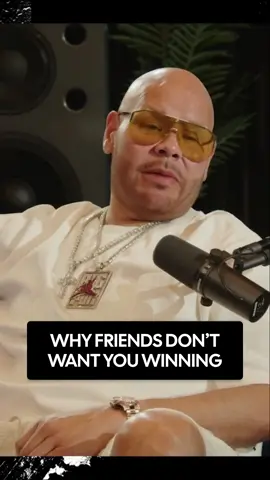 Fat Joe just dropped some REAL truth about fake friends and haters! They want you to succeed but not TOO much 💯