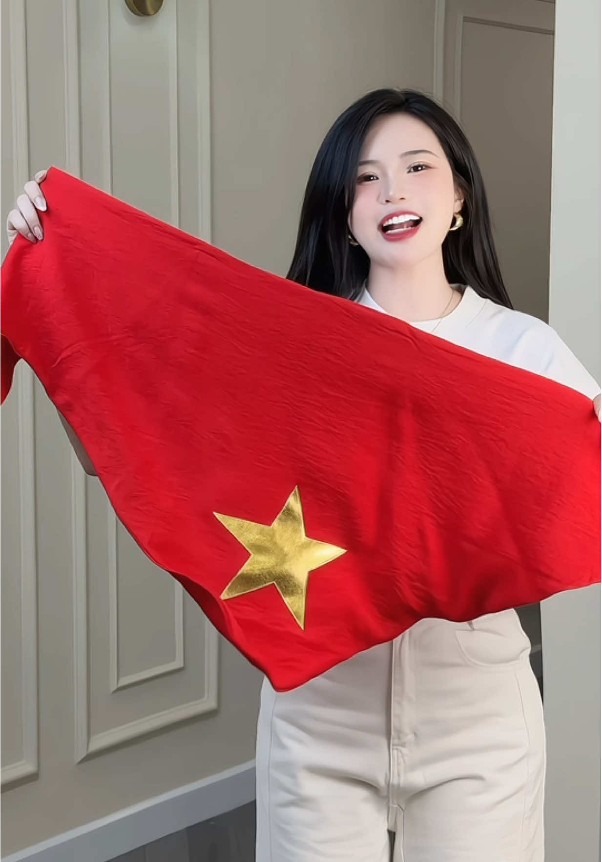 Khăn quàng đỏ sao vàng, khăn yêu nước , khăn Cờ Tổ Quốc #champhan #review #champhanreview #khăn #khanyeunuoc #khancotoquoc 