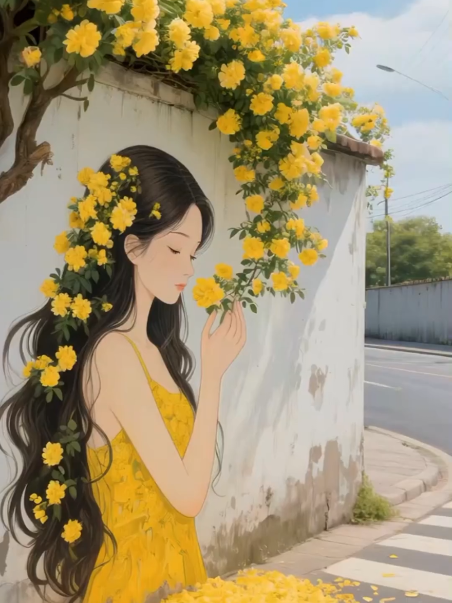 #flowers #paintings #naturebeauty #naturelover #niceview #amazing #relaxing #longervideos #videobackground #livewallpaper #freetouse #usenow #trending #viral #foryoupage #foryou 