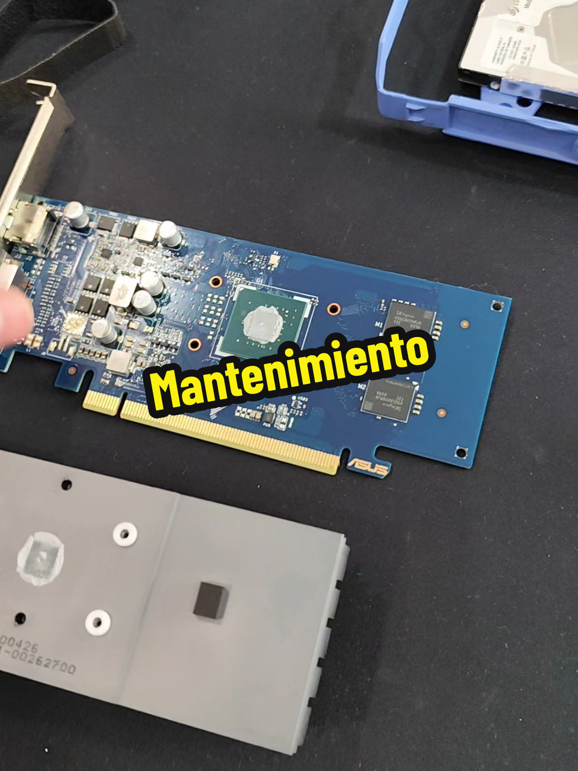 mantenimiento! gracias Agustín por elegirnos!