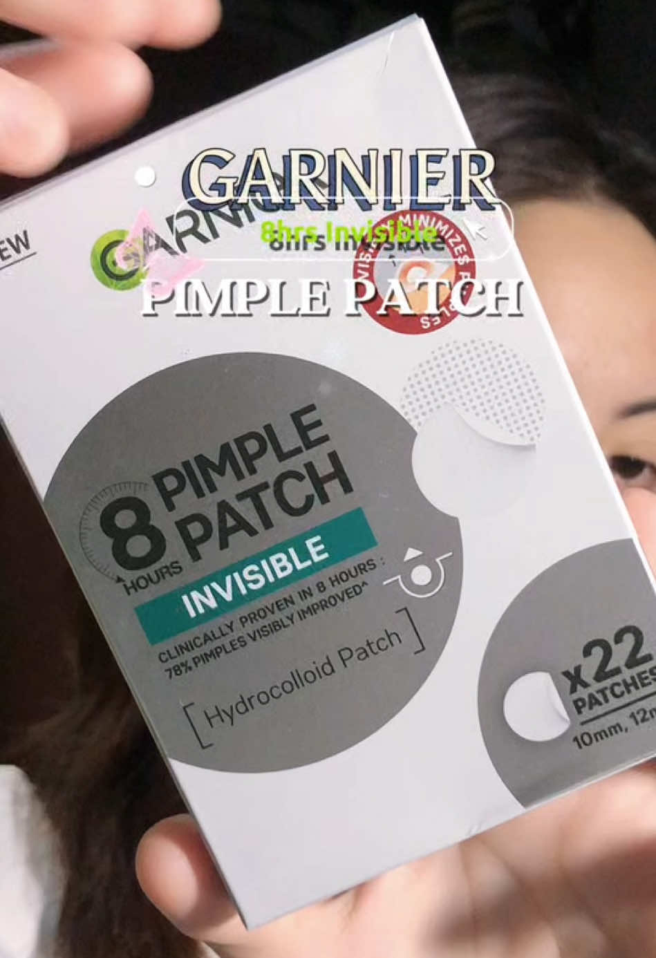 Breakouts? No worries! 💚 I tried the new Garnier Invisible Pimple Patch and it works like magic — barely visible, super effective! 👌🏼 Perfect for on-the-go skincare without the drama. ✨ #GarnierInvisiblePimplePatch #GarnierPatchOnTheSpot #Skincare #GarnierGang #garnierproducts #skincarereview #pimplepatch 