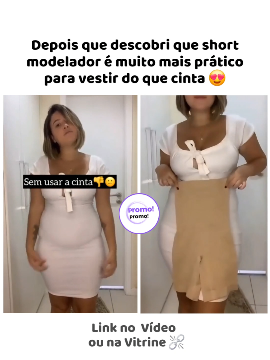 📌 LINK no Vídeo ou na Vitrine do meu Perfil 🥰 Sinta-se bem com sua autoestima e modele seu corpo com toda a praticidade que um short modelador oferece. ❤️ #creatorsearchinsights #looks #lookfitness #cinta #cintamodeladora #modafeminina #modafemininatiktok 