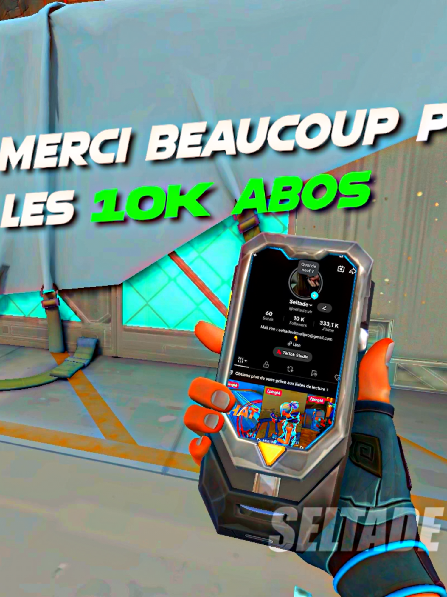 Merci beaucoup pour les 10k follower c'est vraiment énorme pour moi merci encore #Valorant #valorantedit #valorantclips