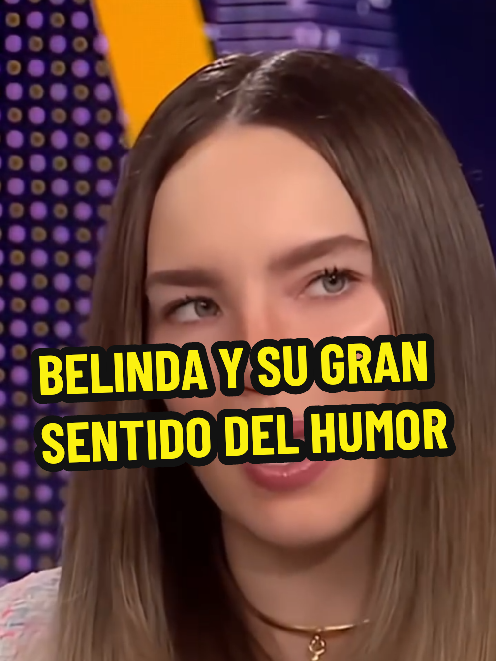 SENTIDO DEL HUMOR Y BELLEZA DE BELINDA ES ÚNICO  #belinda #heterocromia  #aristogatos  #creditosaquiencorresponda #belika #mentiraslaserie 