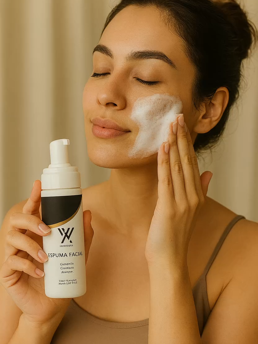 ✨ Sua pele merece o melhor ritual de cuidados. Apresentamos a Espuma Facial We Live Cosméticos — a limpeza que vai além da superfície. 🌿💧 Com textura ultra cremosa e toque aveludado, ela remove impurezas sem agredir, preservando a hidratação natural e deixando sua pele pronta para absorver o melhor dos seus tratamentos diários. 💎 Fórmula exclusiva com: ✔️ Extratos botânicos purificantes ✔️ Ácido hialurônico para hidratação intensa ✔️ pH balanceado e toque suave como seda Ideal para todos os tipos de pele — até as mais sensíveis. 🌸 Um momento de autocuidado. Uma experiência de luxo. 💬 Já usou? Conta pra gente sua experiência com a #EspumaWeLive #WeLiveCosméticos #EspumaFacial #BelezaNatural #SkincareDeLuxo #RotinaDeCuidados #CleanBeauty #PeleRadiante