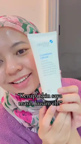 Jangan skip exfoliate muka kalau taknak muka kusam.  #fyp #skincareroutine #exfoliate #glowingskincare #malaysia 