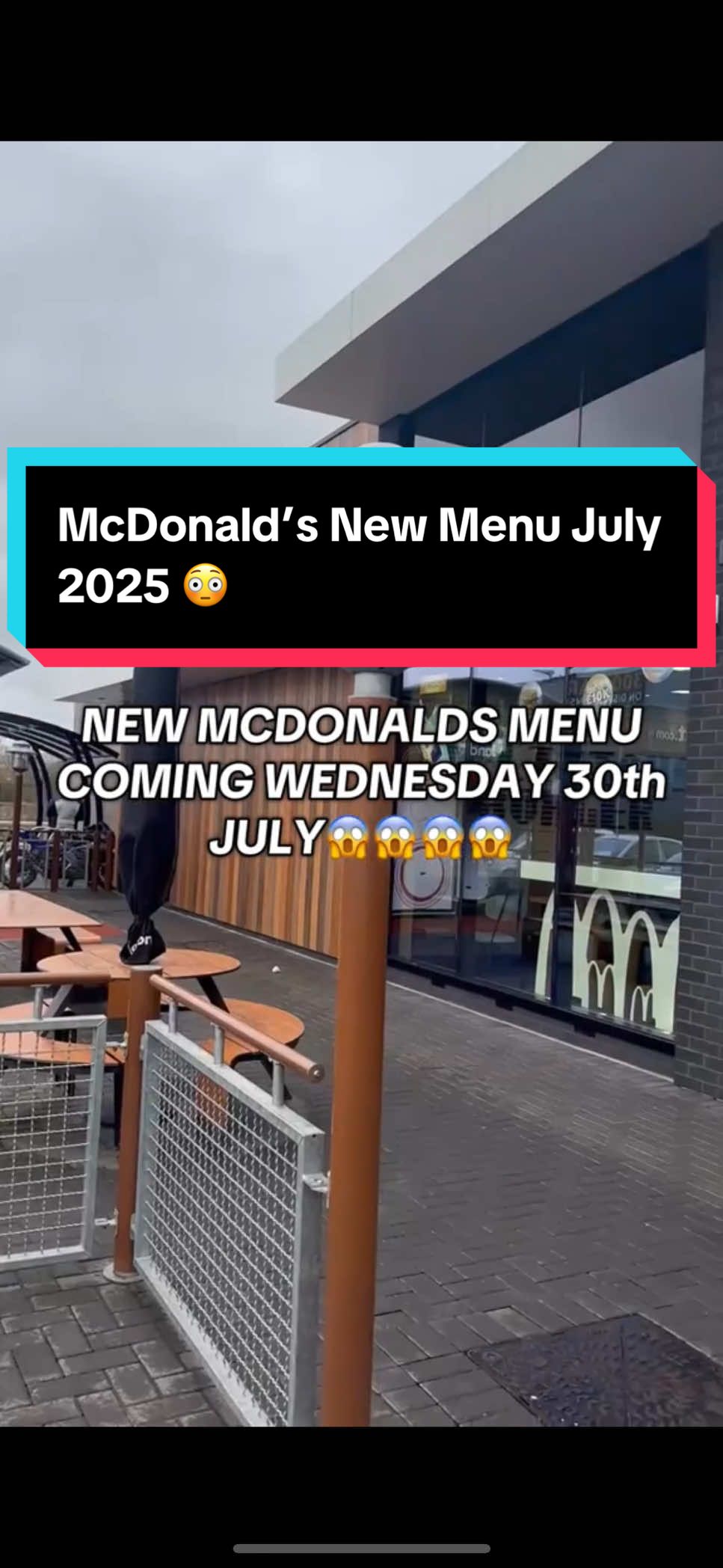 McDonald’s new menu July 2025 😳 #mcdonaldsuk #maccies #newmenu #bigmac #mcflurry 