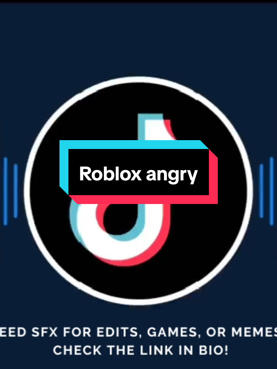 Sound effects - Roblox angry #roblox #soundeffects #soundviral #mentahansound #fyp #rixxse 