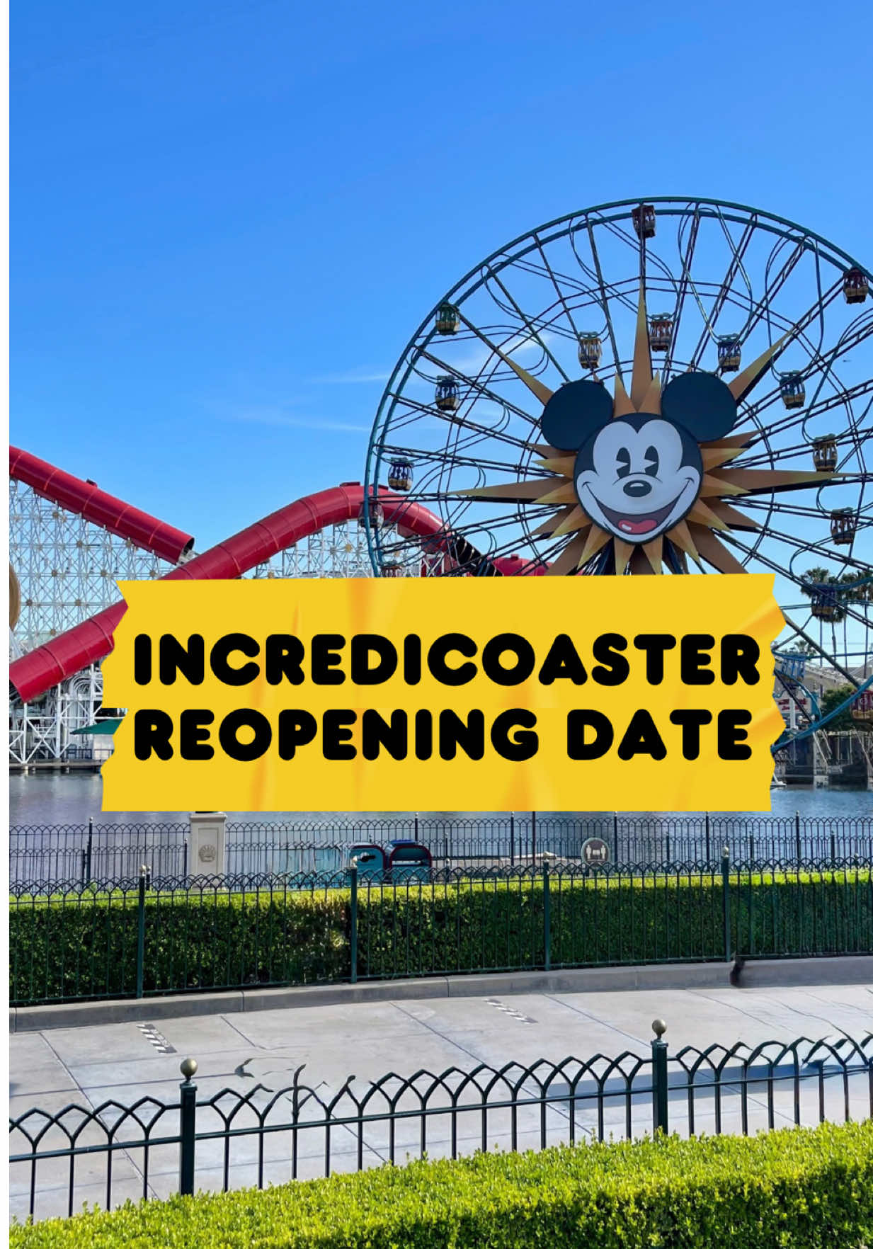 Disneyland plans to reopen the Incredicoaster on August 15, 2025! However, the last day to catch the Better Together parade at Disney California Adventure is August 3. Please note that all dates are subject to change #disneycaliforniaadventure #dca #disneylandresort #disneyland
