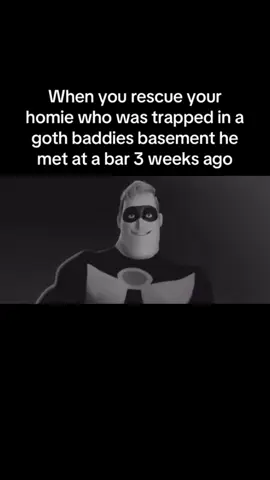 #goth #baddie #friends #theincredibles #rescue #superhero #movieclip 