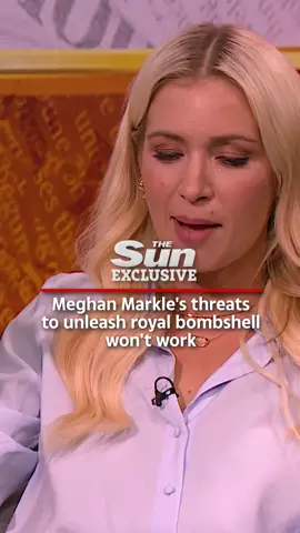'Bitter Meghan makes veiled threats she has a secret royal bombshell - stupid hints won’t work.' #theroyalfamily #meghanmarkle 