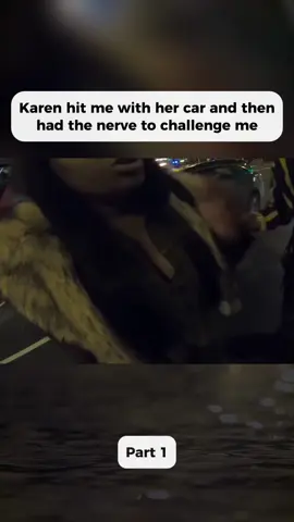 Part 1 | Karen hit me with her car and then had the nerve to challenge me! #crazyman #recuse #karen #angryman #dirtbikelife #crashmoto #viral #1min #foryou 