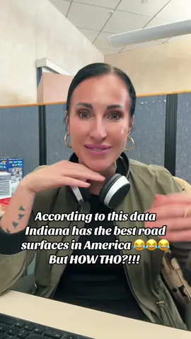 I am DEAD. How is this even true?! Where are my Indiana people to validate me 😂😂😂 #indianaroads #potholes #topnews #viralnews #indiana #indianapolis #newsanchor 