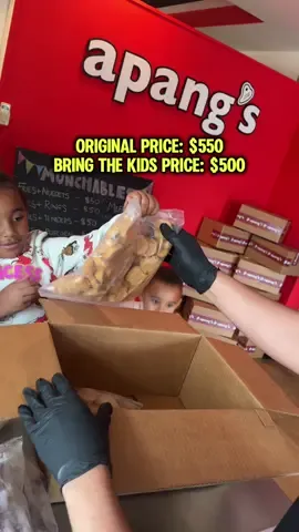Bring your Kids to get BIG Savings! #apangmeats #trinidadandtobago #kidsfood 