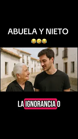 Nieto le hace una pregunta a su abuela y su respuesta no te dejará indiferente #fyp #paratiiiiiiiiiiiiiiiiiiiiiiiiiiiiiii #veo3 #inteligenciaartificial #humor 