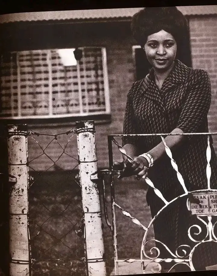 Winnie Mandela at her home. #blackhistory #SAhistory #nycphotography #fyp #viral #foryou 