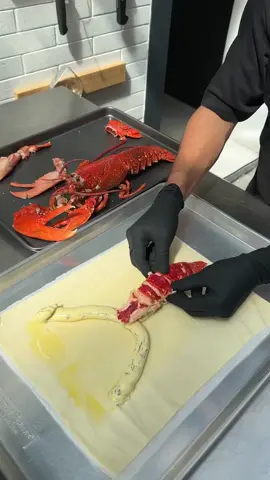 Lobster Wellington! Claw-some Dinner Idea 🦞🥐 #fyp #foryou #tiktok #usa🇺🇸 